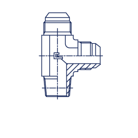 Штуцер FLC JIC 1.1/16" BSPT1/2" - фото 142612