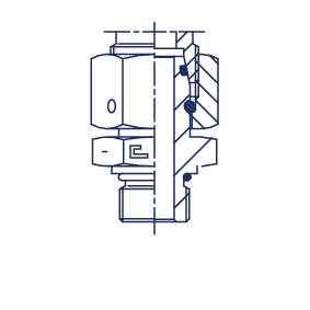 Штуцер FNA DL22 UNF 1.1/16 - фото 142755