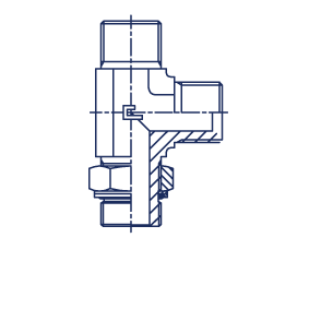 Штуцер FRGL BSP 1/4" BSP 1/8" - фото 143589