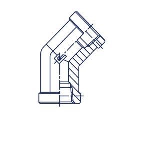Штуцер FSC45 NPT 1/4" NPT 1/4" - фото 144050