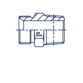 Адаптер-переходник BSP 1-1/4"(Г) на NPT 1-1/2"(Ш) - фото 144840