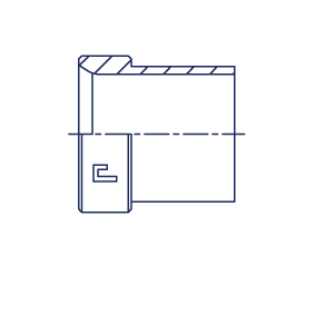 Втулка для фитинга R D25 - фото 145291