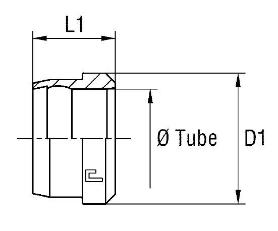 Кольцо врезное R DS16 - фото 145494