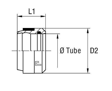 Кольцо врезное R DS30 B4 - фото 145503