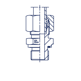 Переходник под кольцо DS16 BSP 1/2" B4 - фото 146191