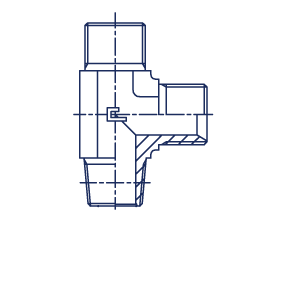Угловой переходник 90° BSP 1"(Г) - NPT 1"(Ш) - фото 147787