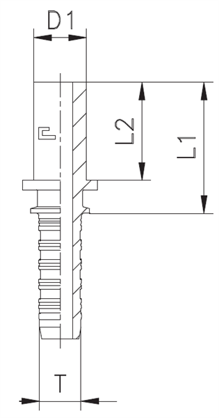 Фитинг BEL прямой DN32-35 (Ш), артикул 801325 - фото 148249