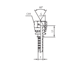 Фитинг BSP прямой DN05 1/8" (Г) - фото 148302
