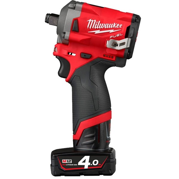 Гайковерт ударный аккумуляторный Milwaukee M12 FIWF12-422X FUEL - фото 42953