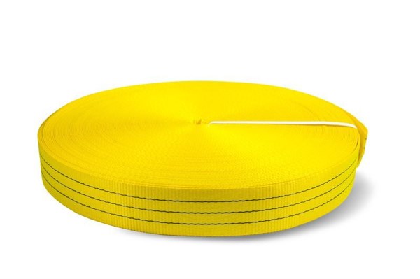 Лента текстильная TOR 6:1 75 мм 11250 кг (желтый) (Q) - фото 50595