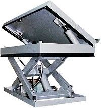 Стол подъемный стационарный 400 кг 435-900 мм TOR SPT400 с опрокидывающейся платформой - фото 58074