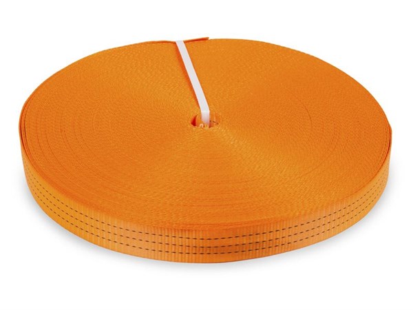 Лента текстильная для ремней TOR 50 мм 3000 кг (оранжевый) (Q) - фото 58359