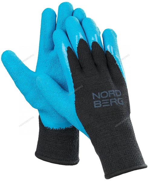 Перчатки NORDBERG рельефные утепленные NCPG108AB - фото 65433