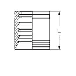 Муфта для РВД 4SP/4SH 00400-32-PM DN=50