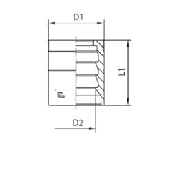 Муфты 1SN/2SC (с зачисткой) 800101 DN=5