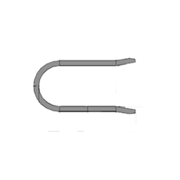 Скобы для фитингов STECK 67011-С-04-PM A:34|B:7.7|T:4|Размер фитинга STECK 1:1/4"