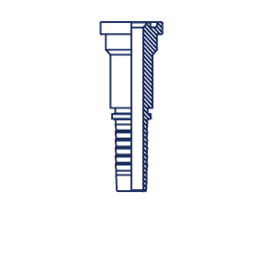 Фитинги с фланцем SFS 6000 87611-08-08-PM DN=12