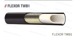 Рукав термопластиковый AlfaGomma FLEXOR TWB1 Однопроволочная оплетка 1000286, d=13 мм
