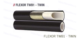 Рукав термопластиковый AlfaGomma FLEXOR TWB1 - TWIN Сдвоенный 1000288, d=8 мм