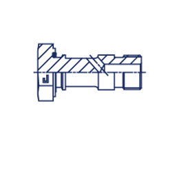 Болт BANJO M 22x1.5