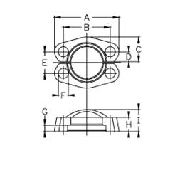 Комплект скоб AFS6 1 (2шт.)