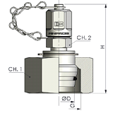 КТ 16x2 - DKO-L (Г) 22x1.5 15 o-ring (металл.)
