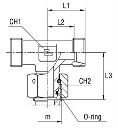 Соединение PNТ DL18 М26х1.5 (корпус)