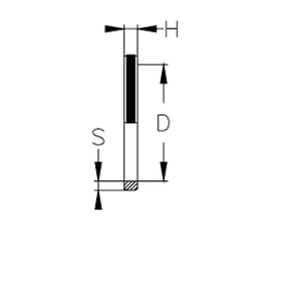 Уплотнение для фитинга SF SUPERCAT предпрессованный 2" 63.9x3.5