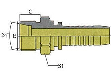 Фитинг DN 06 DKO-S (Ш) 16x1.5 8