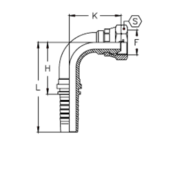 Фитинг DN 10 DKM (Г) 18x1.5 (90)