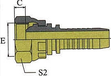 Фитинг DN 12 DK (Г) 22x1.5