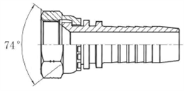 Фитинг DN 12 JIC (Г) 9/16