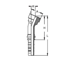 Фитинг DN 20 SFS CAT 3/4 41.3 (22) CS