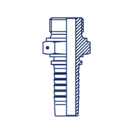Фитинг DN 25 BSP (Ш) 1.1/4 Interlock