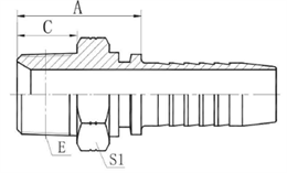 Фитинг DN 25 BSPT 1.1/4