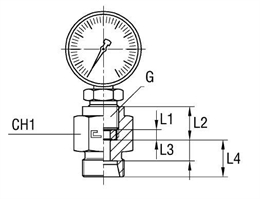 Штуцер DL08 BSP1/4"