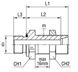 Штуцер FDE DS20 BSP 3/4" (корпус)