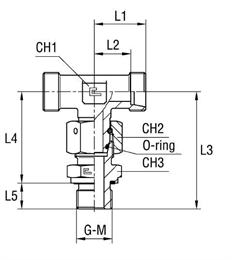 Штуцер FNTE DS8 BSP1/4" (корпус)