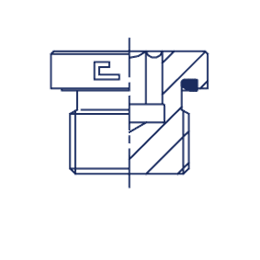 Заглушка VE (Ш) М27x2