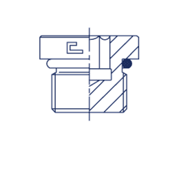 Заглушка VH (Ш) UNF 1.7/8 (o-ring)