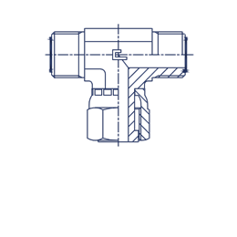 Соединение FNT ORFS 1.3/16" D18-20 (обжатая гайка)