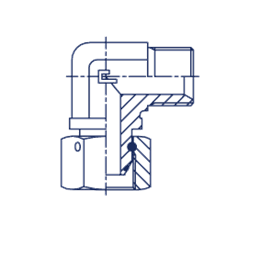 Соединение PFN90 BSP 1.1/4 - BSP 1.1/4