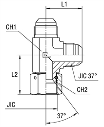 Соединение PNL JIC 3/4"