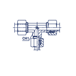 Соединение PRT DL08 06 08 (в сборе)