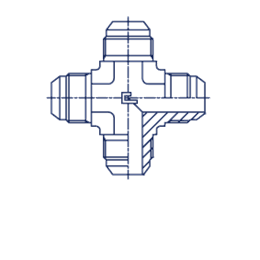 Соединение PX JIC 1/2"
