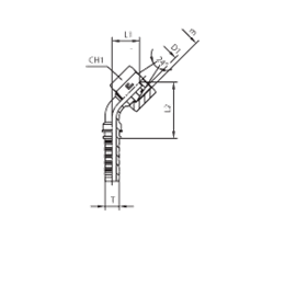 Фитинг DN 20 DKO-S (Г) 36x2 25 (45)  E41