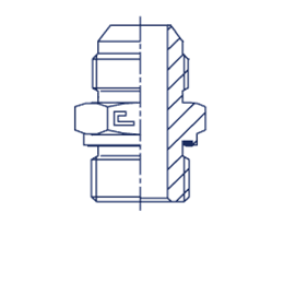 Штуцер FE JIC 1.5/16" BSP 1.1/4"