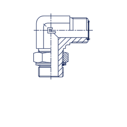 Штуцер FH90 D16 ORFS 1 - G3/8