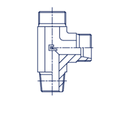 Штуцер FLC DL10 BSPT 1/4" (корпус)