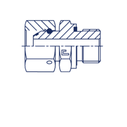 Штуцер FNE BSP 1.1/2" BSP 1.1/2"